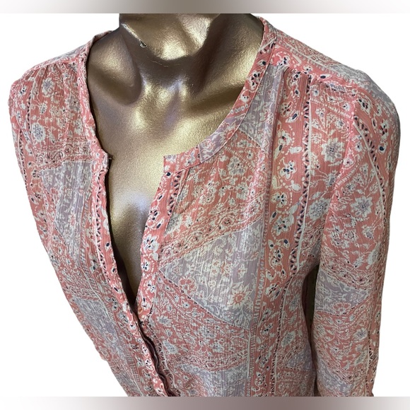 Maurices Sheer Knot Blouse - Picture 2 of 8